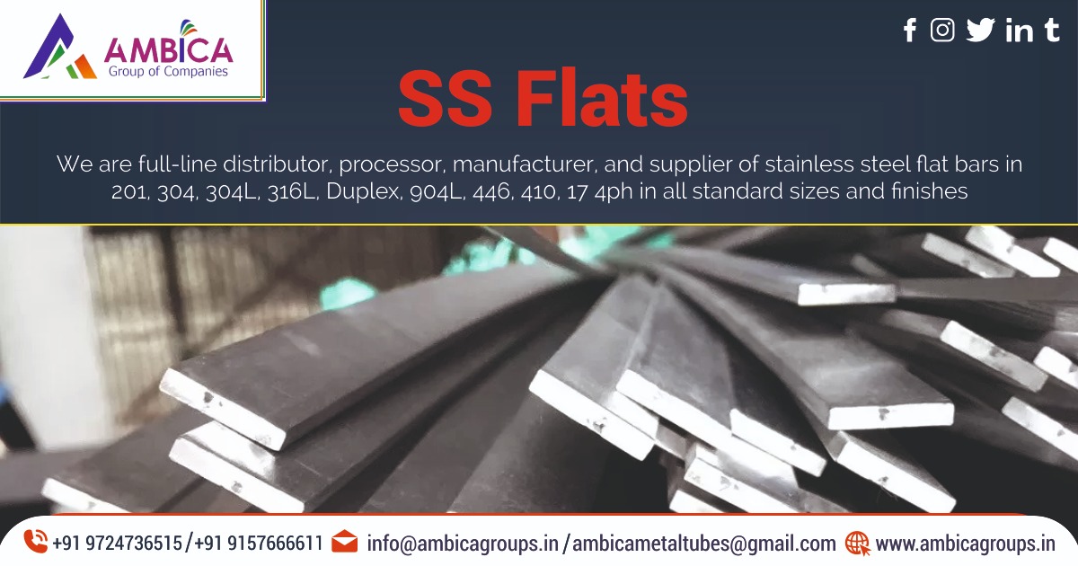 SS Flats Manufacturer, Exporters & Suppliers in Ahmedabad