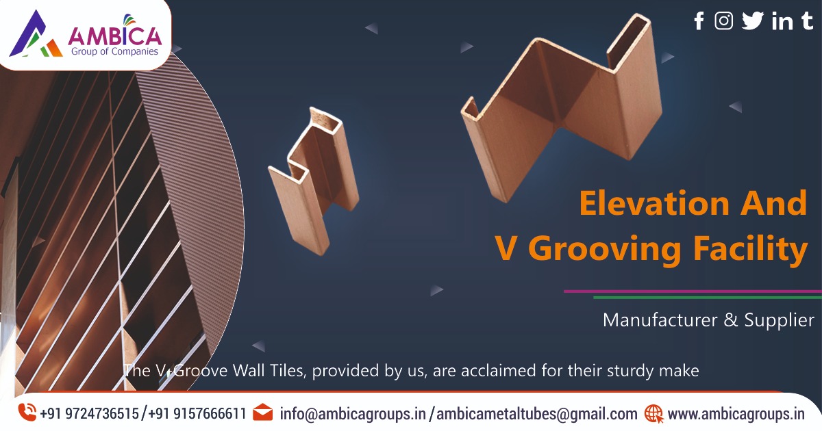 Elevation And V Grooving Facility Manufacturer & Supplier in Ahmedabad