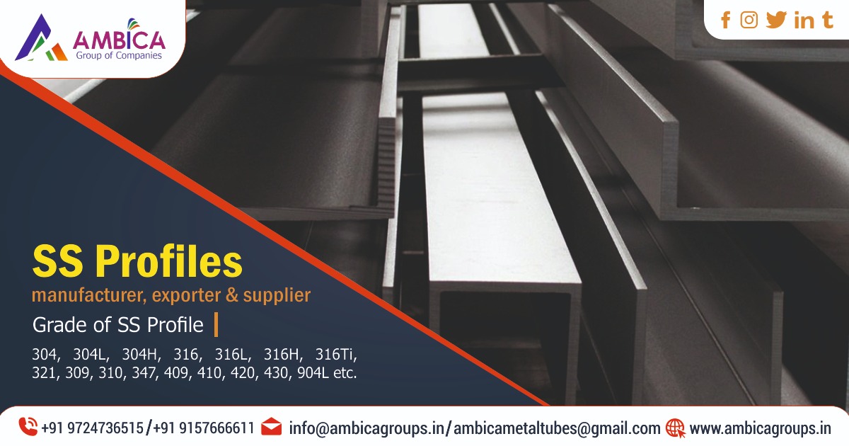 SS Profiles Supplier in Gujarat