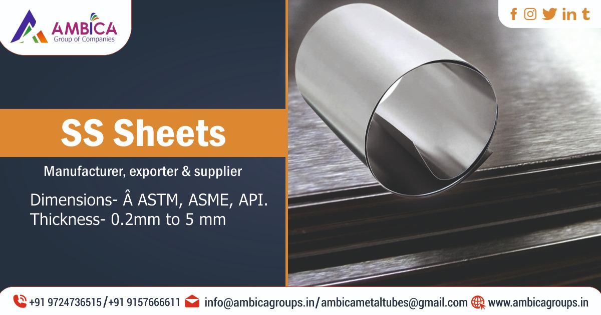 SS Sheets Suppliers In Ahmedabad