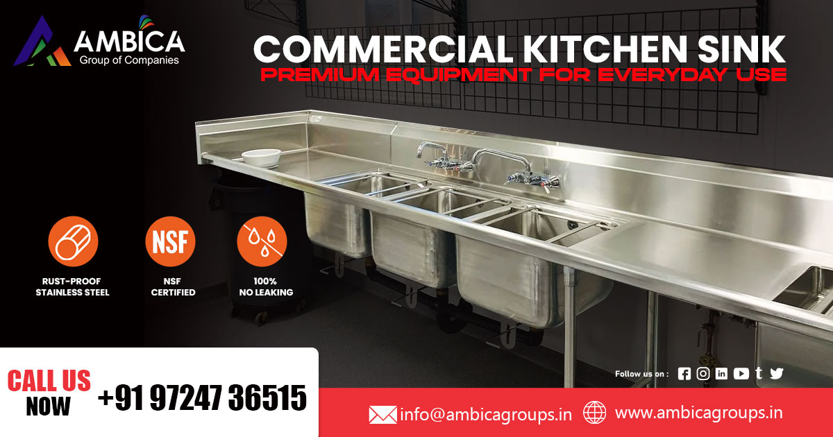 Commercial Kitchen Sink in Madhya Pradesh