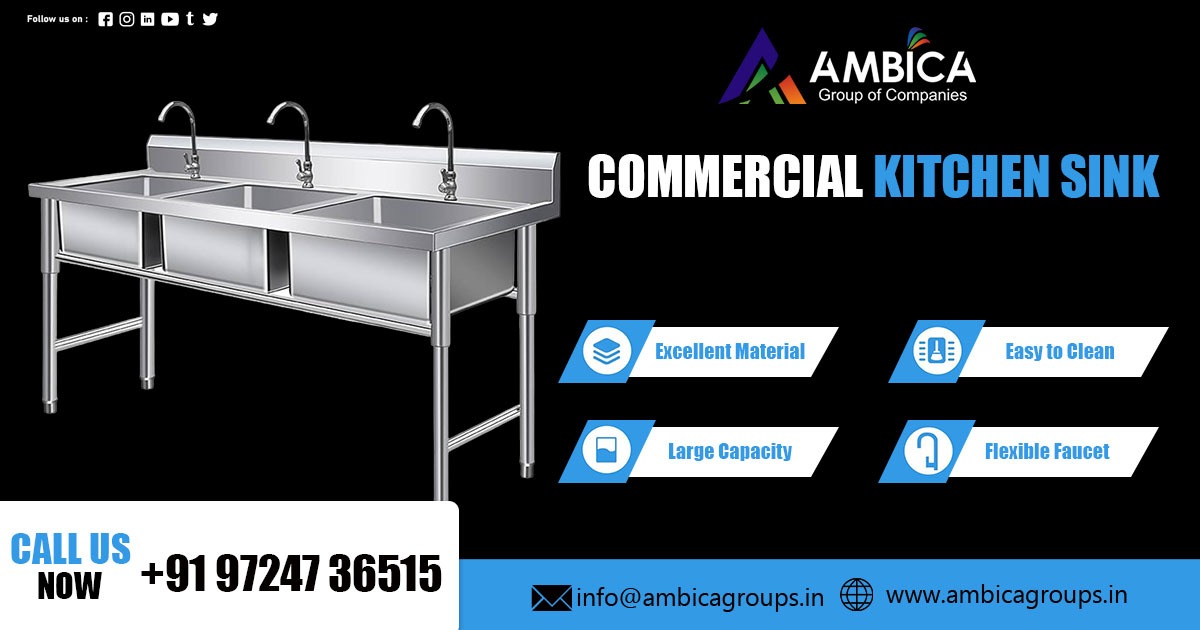 Commercial Kitchen Sink in Odisha
