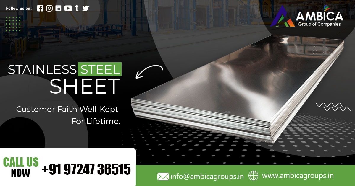 Stainless Steel Sheets Supplier in Bihar