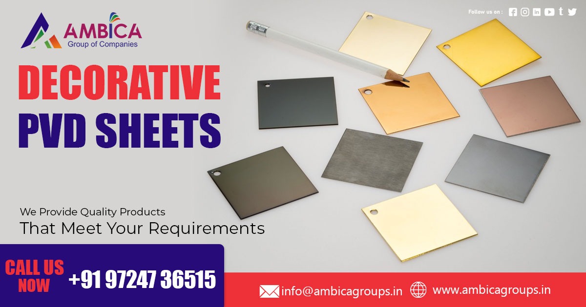 PVD Decorative Sheets Supplier in Karnataka
