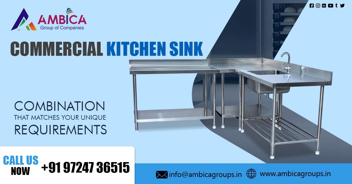 Commercial Kitchen Sink in Telangana