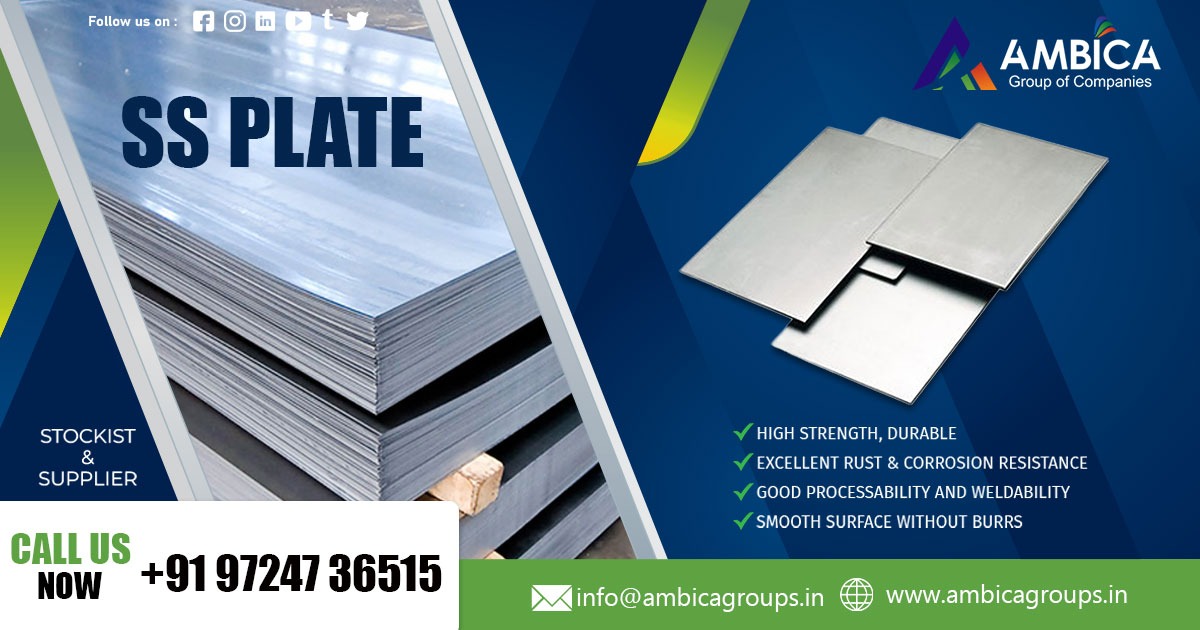 Supplier of Stainless Steel Plates in Chhattisgarh