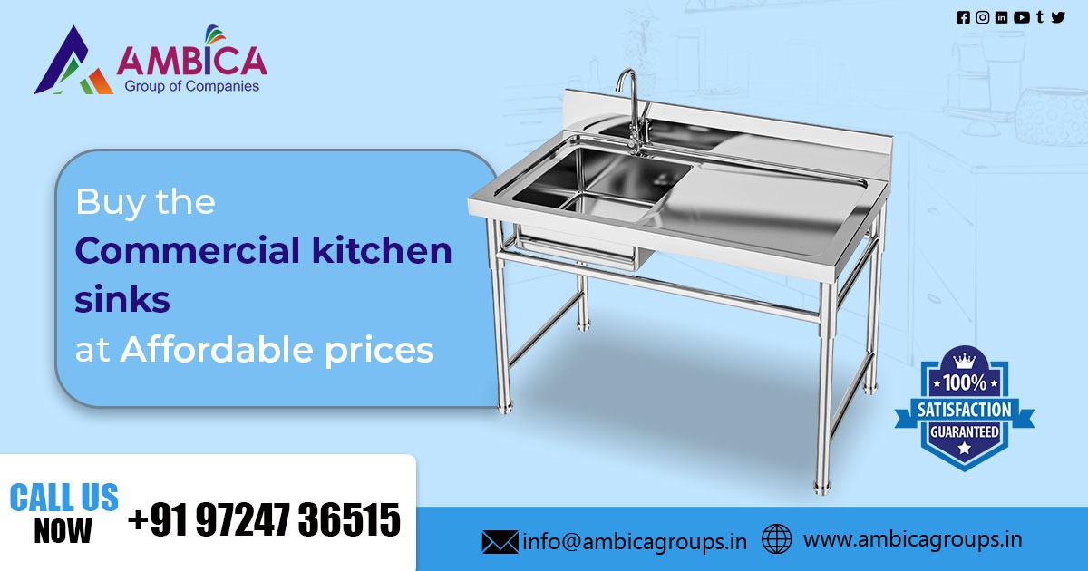 Commercial Kitchen Sink Supplier in Tamil Nadu