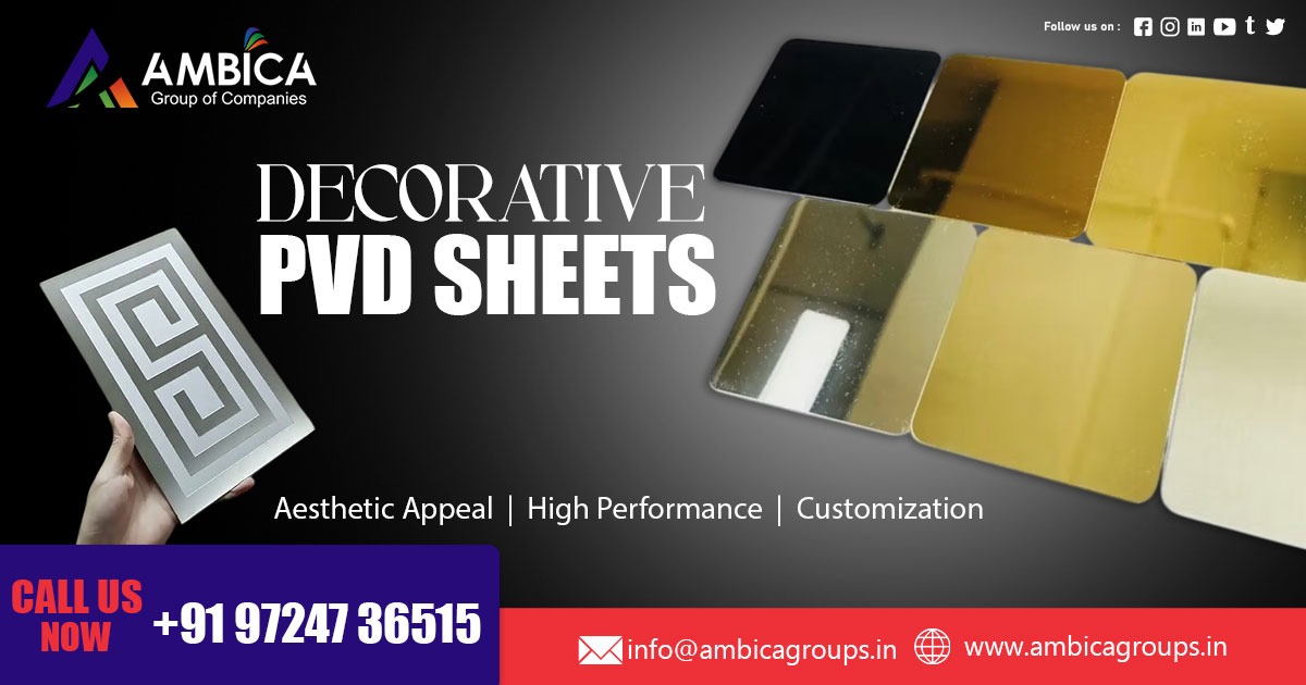 PVD Decorative Sheet Supplier in Chhattisgarh