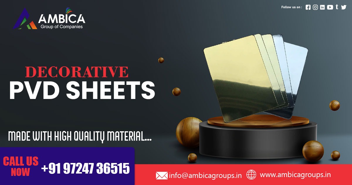 PVD Decorative Sheet Supplier in Andhra Pradesh