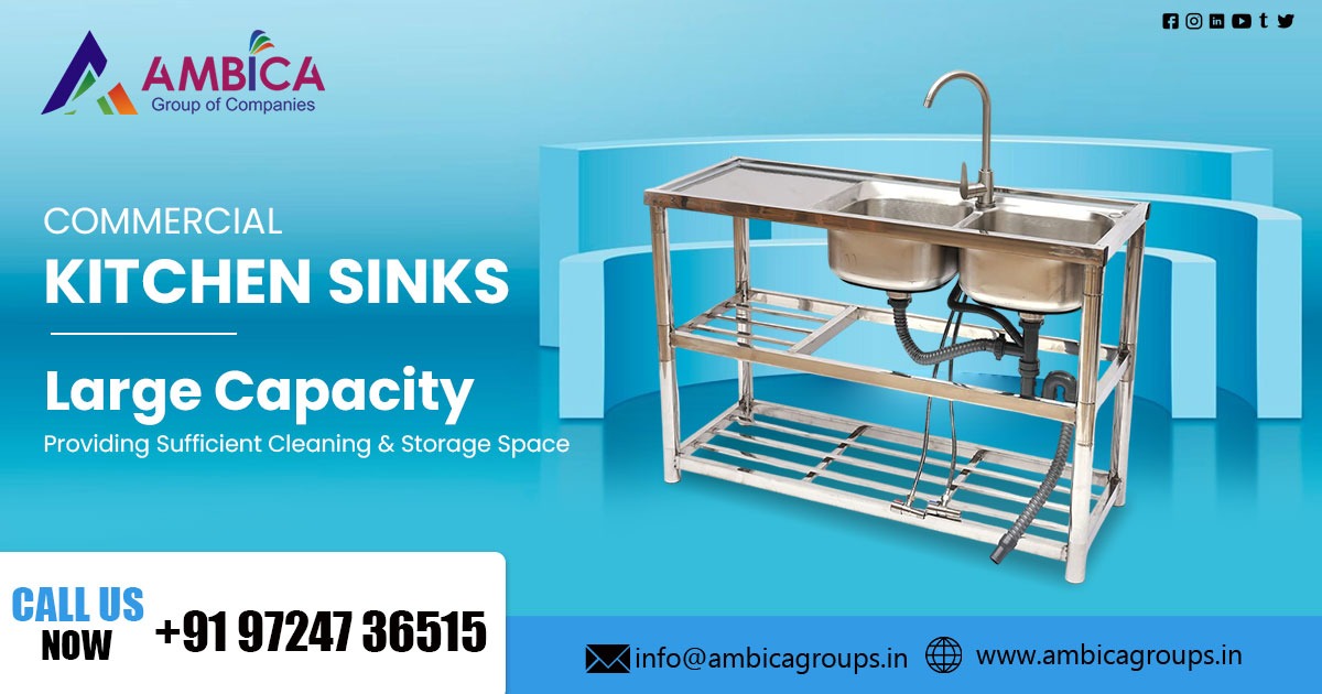Commercial Kitchen Sink Supplier in Punjab