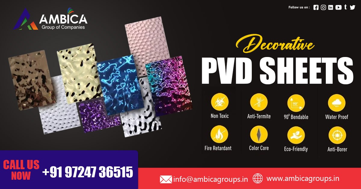 PVD Decorative Sheets Supplier in Madhya Pradesh