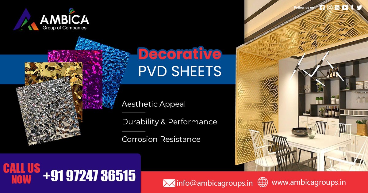 PVD Decorative Sheets in Haryana