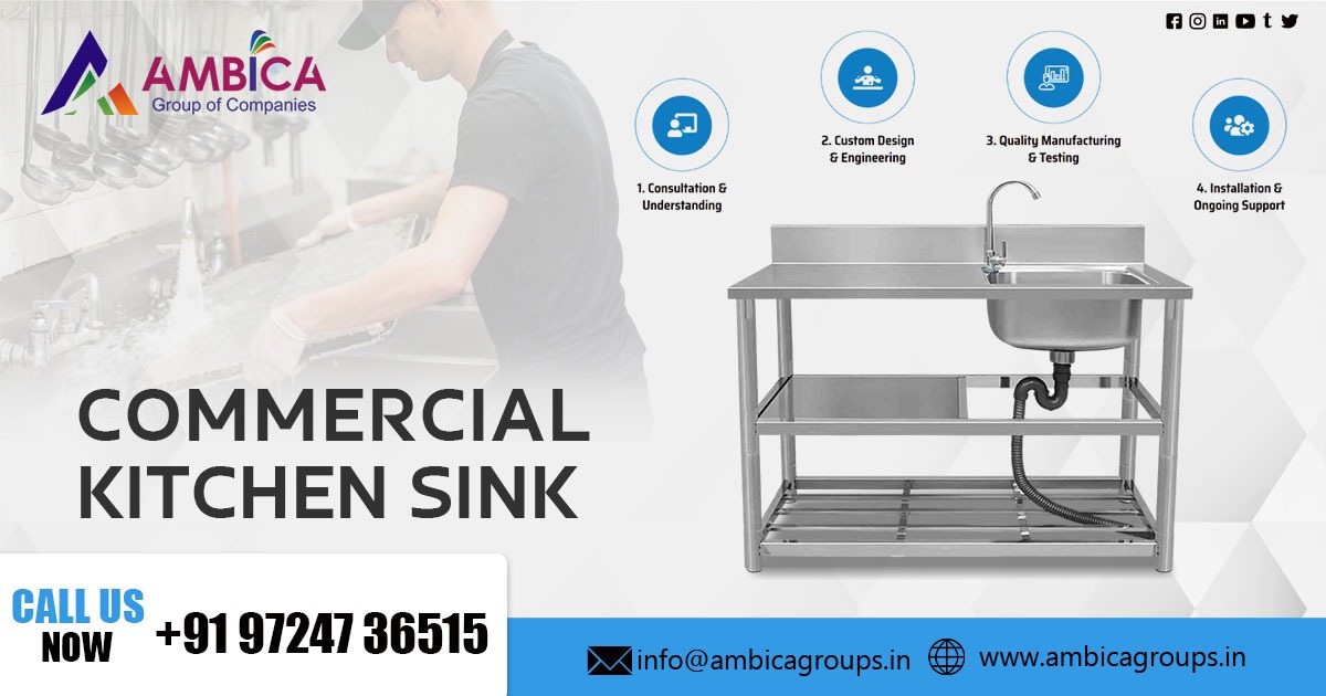Commercial Kitchen Sink Supplier in Jharkhand