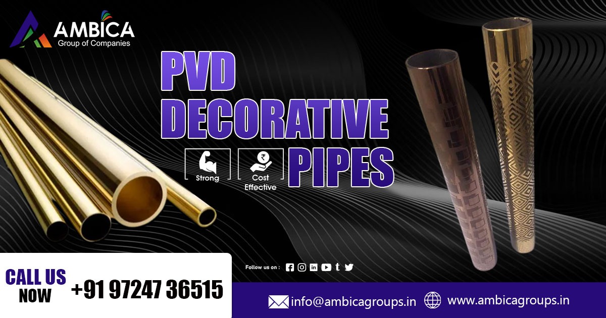 PVD Decorative Pipe in Arunachal Pradesh