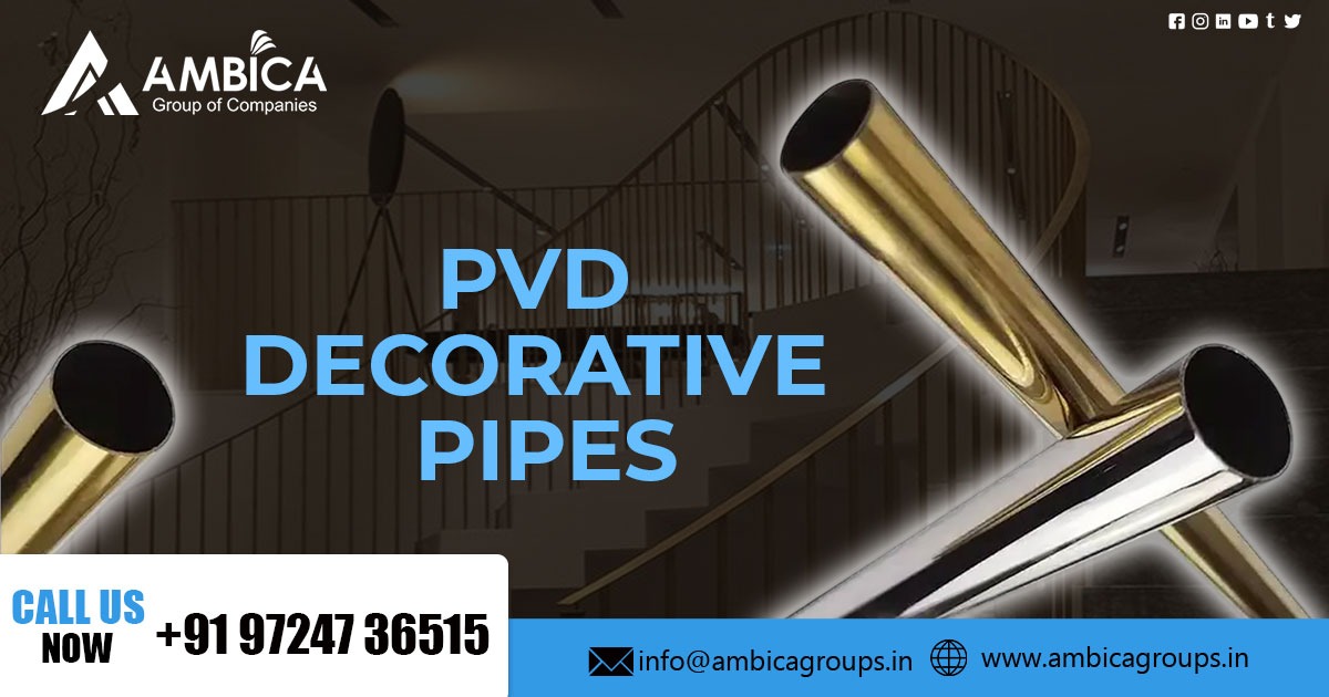 PVD Decorative Pipe in Andhra Pradesh