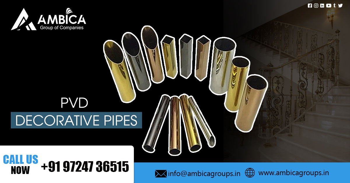PVD Decorative Pipe in Bihar
