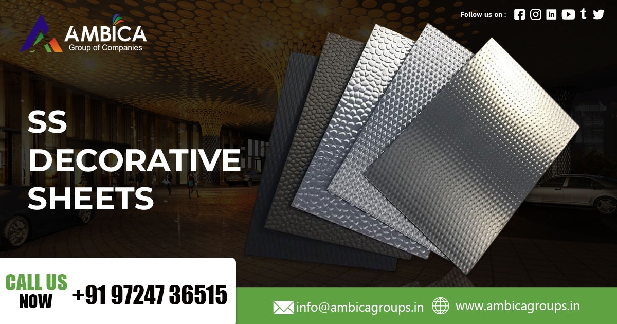 SS Decorative Sheets Supplier in Tamil Nadu